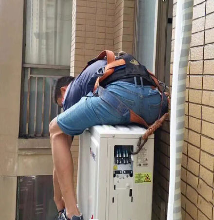 洮北空调移机